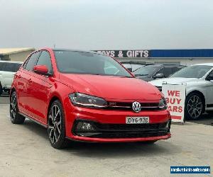 2018 Volkswagen Polo AW GTI Hatchback 5dr DSG 6sp 2.0T [MY18] Flash Red A